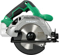 HiKOKI C18DBAL Scie circulaire pour des coupes droites rapides dans panneaux et pièces de bois: 165mm, 57mm, 18V