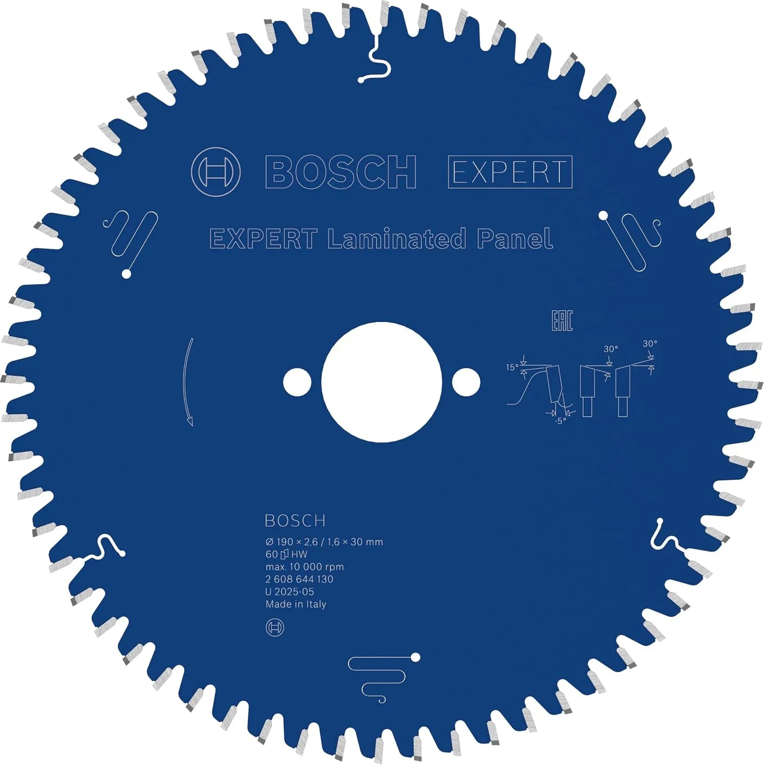 Bosch 1x Lame de scie circulaire – EXPERT, usage professionnel