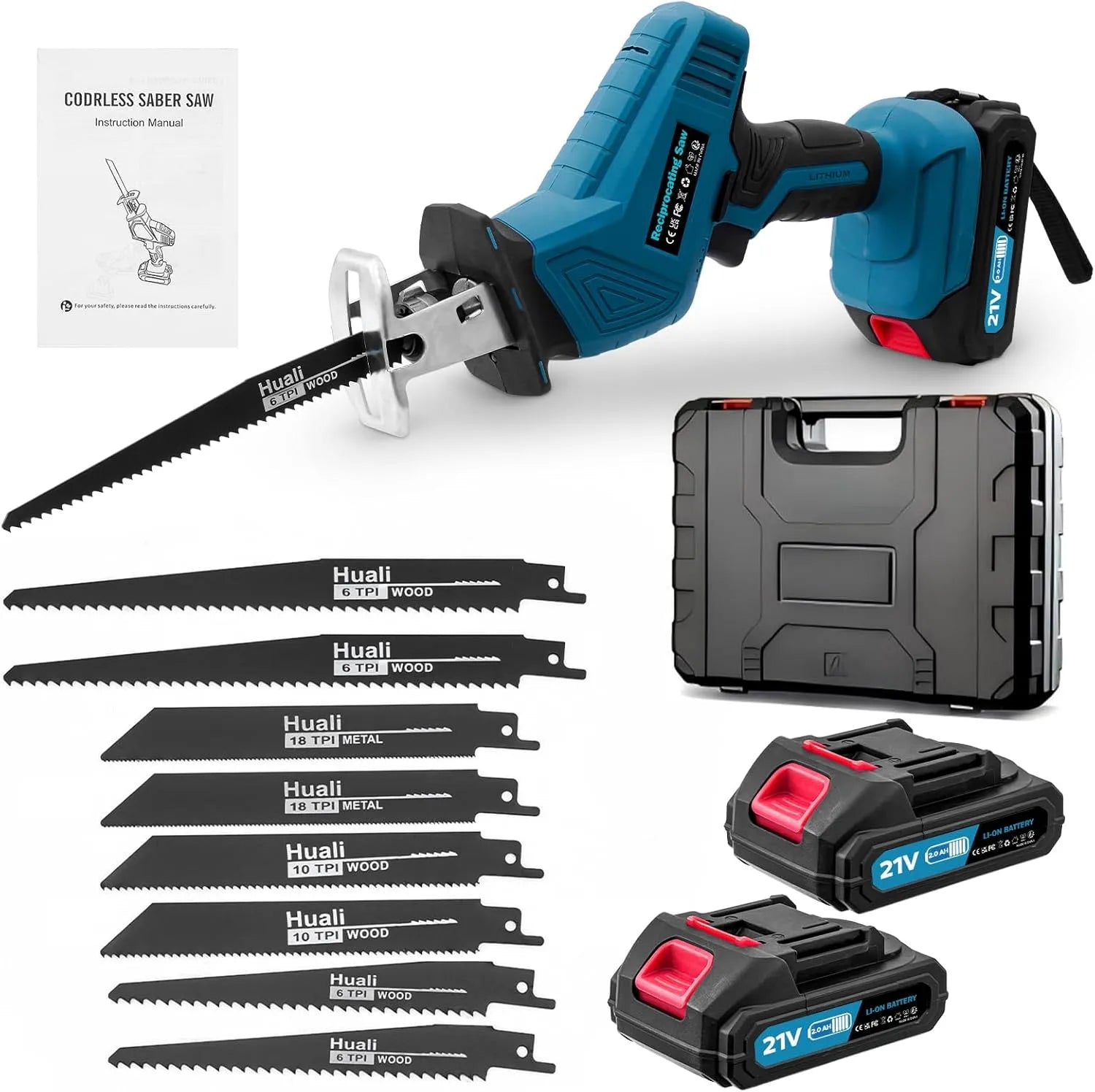 Scie sabre et scie alternative – sans fil, 21V