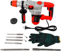 Marteau perforateur – KRHY-2604, en métal, avec gants de boxe, en bois, 2200 W, pour le travail du bois