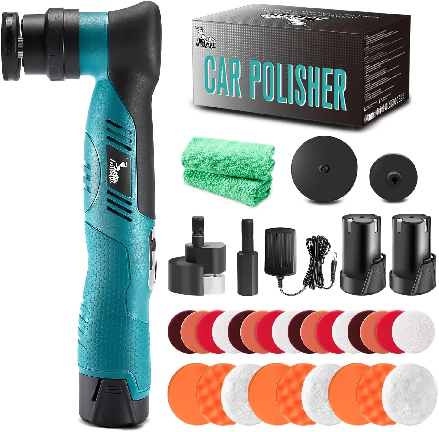 Polisseuse électrique et machine à polir – W62, sans fil, 30 mm, 75 mm, 12 V, 2,0 Ah, pour l'entretien automobile