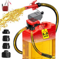Pompe a carburant avec arrêt automatique et alarme,20L/min, diesel et huile.Compatible avec les batteries Makita 18V LXT, BL1850, BL1830, BL1840