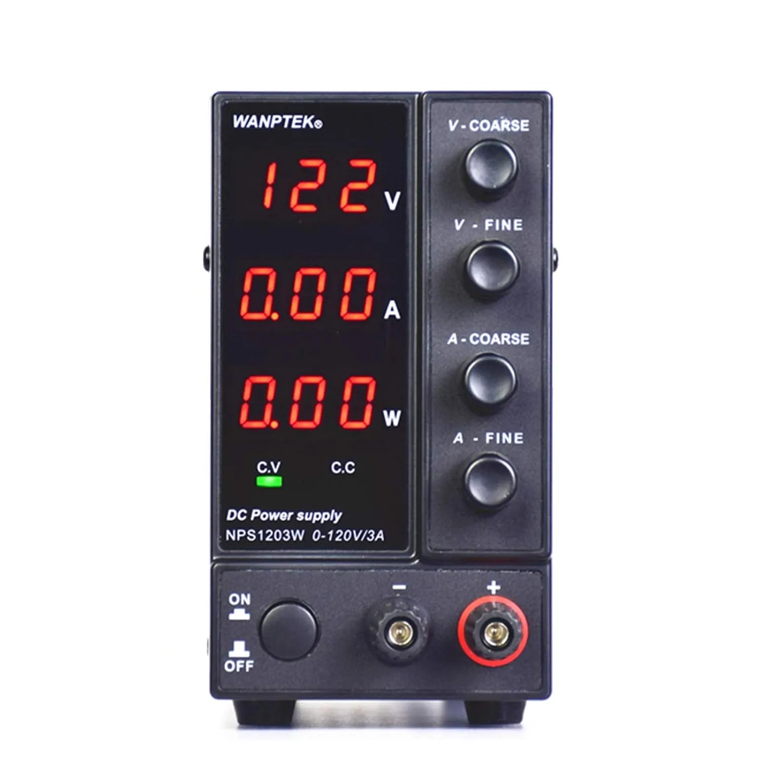 Alimentation de laboratoire CC réglable et alimentation de banc, 360 W, 0-120 V, pour test électronique et réparation, avec affichage numérique, 0-3 A
