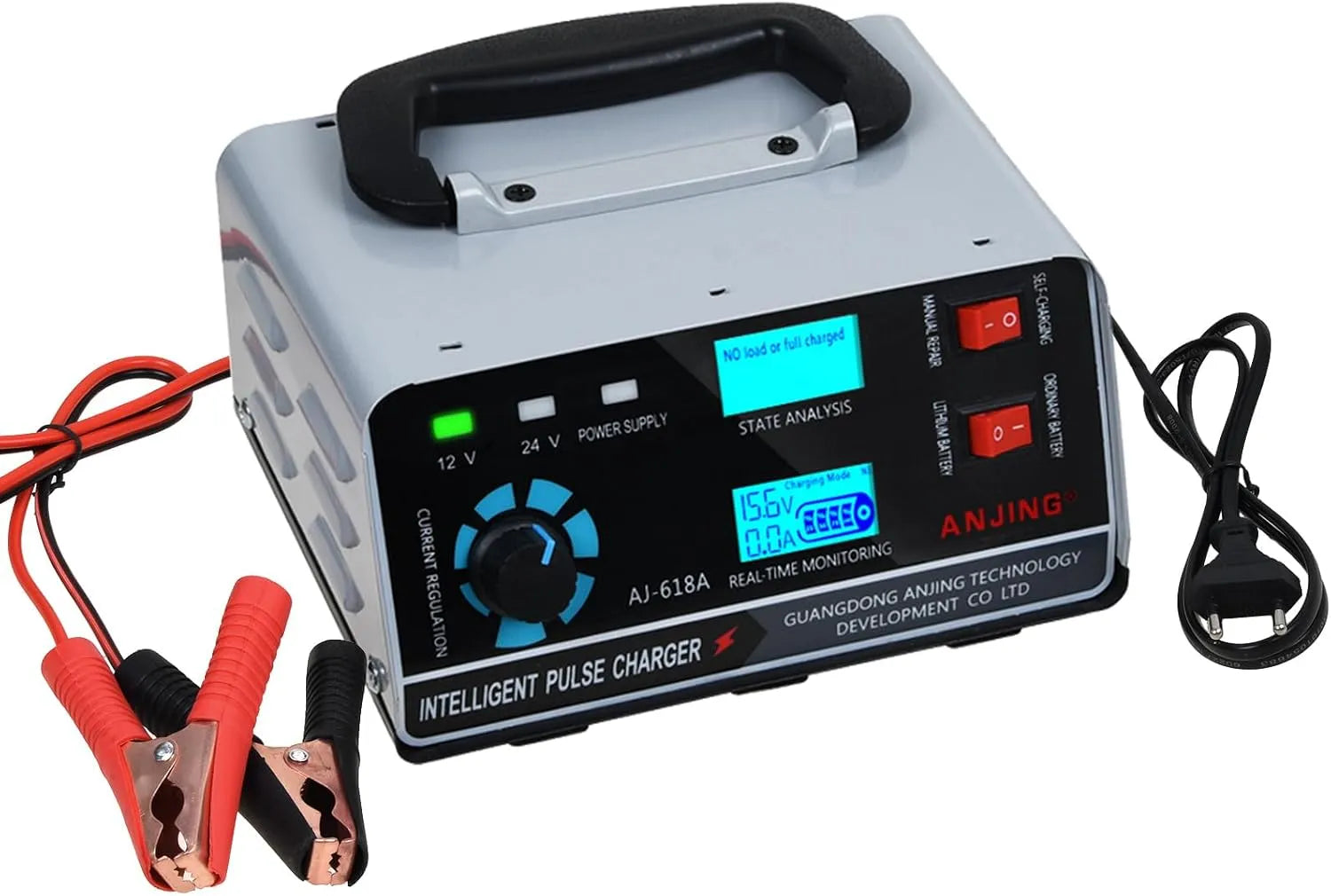 Chargeur intelligent de batterie et chargeur d'entretien, 400W, 12V, pour véhicule et alimentation mobile, 24V, 22A