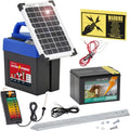 Panneau solaire et module photovoltaïque, avec batterie, 9V