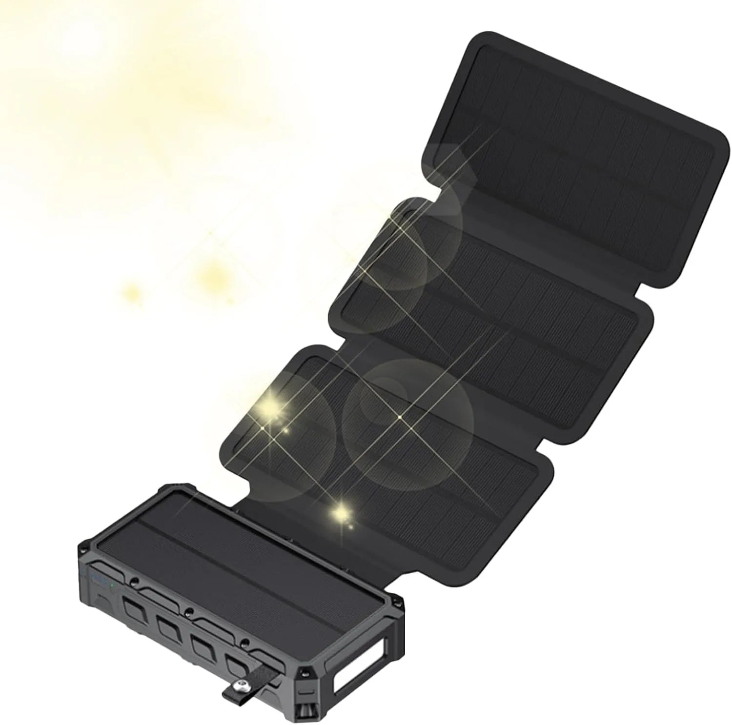 Batterie externe à charge rapide et chargeur portable, alimentation solaire