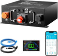 Underseat LiFePO4 Batterie lithium LiFePO4 et batterie solaire à décharge profonde, 320 Ah, alimentation solaire, avec BMS, 12 V, 250 A