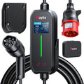 Borne de recharge pour voiture électrique et chargeur EV mobile, triphasé, 11kW, 11 KW, 8A, 16A, Type 2