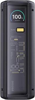 Batterie externe à charge rapide et chargeur portable, 25000mAh, 212W, 140W, avec USB-C