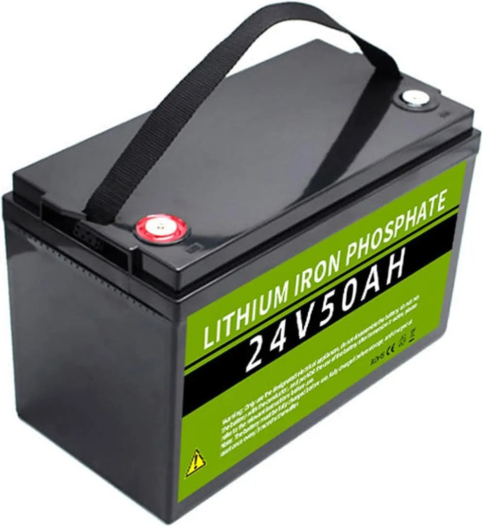 LiFePO4 Batterie lithium LiFePO4 et batterie solaire à décharge profonde, 300Ah, avec BMS, 200Ah, 100Ah, 50Ah, pour camping et camping-car