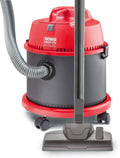 Aspirateur eau et poussière pour débris secs et liquides renversés et aspirateur industriel, 37 × 37 × 49,2 cm, 1500 W, noir