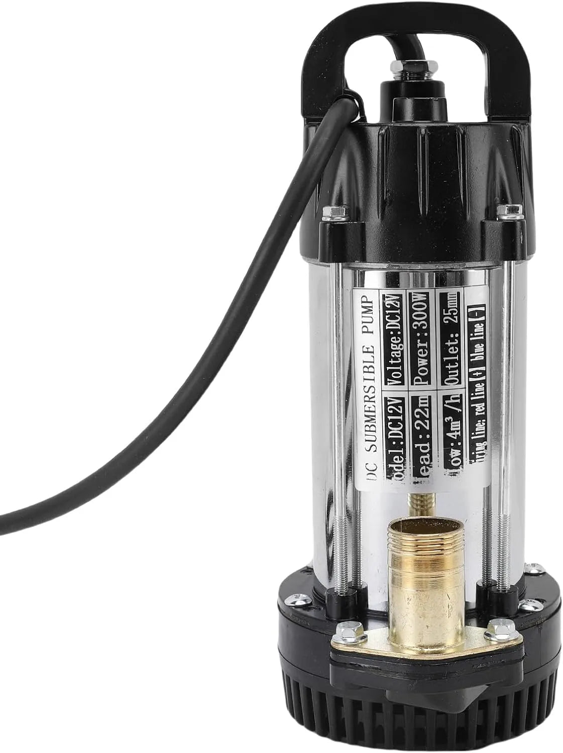 Pompe pour bassin et pompe de filtration et fontaine, 300 W, 22 M, pour bassin et fontaine