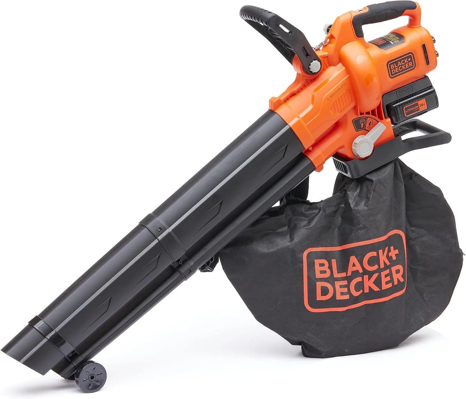 Aspirateur conçu pour recueillir efficacement poussières et saletés quotidiennes; BLACK+DECKER BCBLV3625L1-QW Souffleur de feuilles: sans fil, 36V