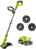 Ryobi RLT183225FPK3 Tondeuse à gazon – 18V, 2.5 Ah, 2 Ah, vert