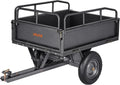 VEVOR Tondeuse à gazon – VTT, en acier, 56 cm, 283 L, 226,8 kg, pour l'entretien du jardin