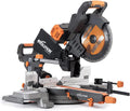 Evolution R255SMS-DB- Scie à onglet: sans fil, moteur sans balais, en plastique, en métal, 255 mm, pour le travail du bois