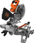 BLACK+DECKER BES701-QS Scie à onglet: 220 mm, 1500 W, noir