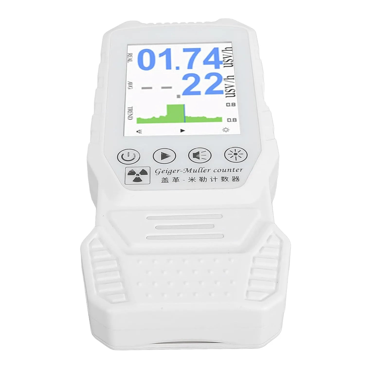 Détecteur de Rayonnement Multiple, avec port USB, rechargeable, avec écran