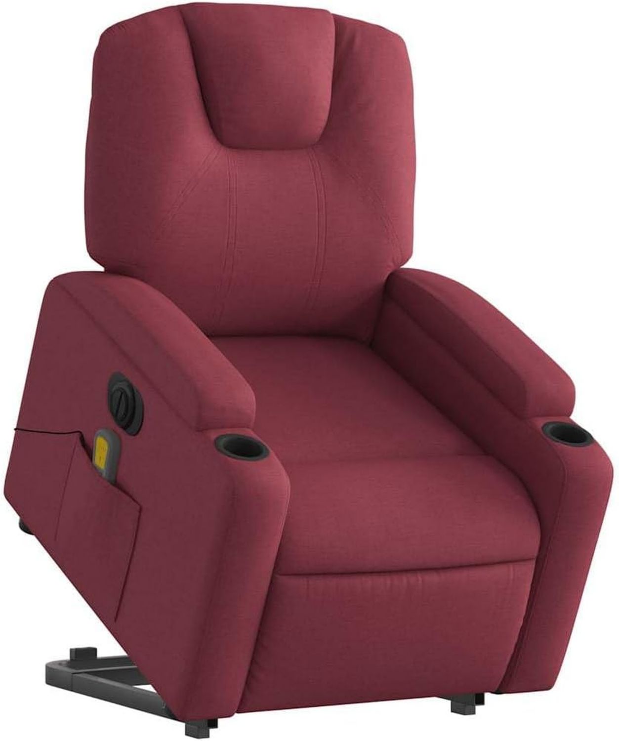Fauteuil de massage – réglable, rouge