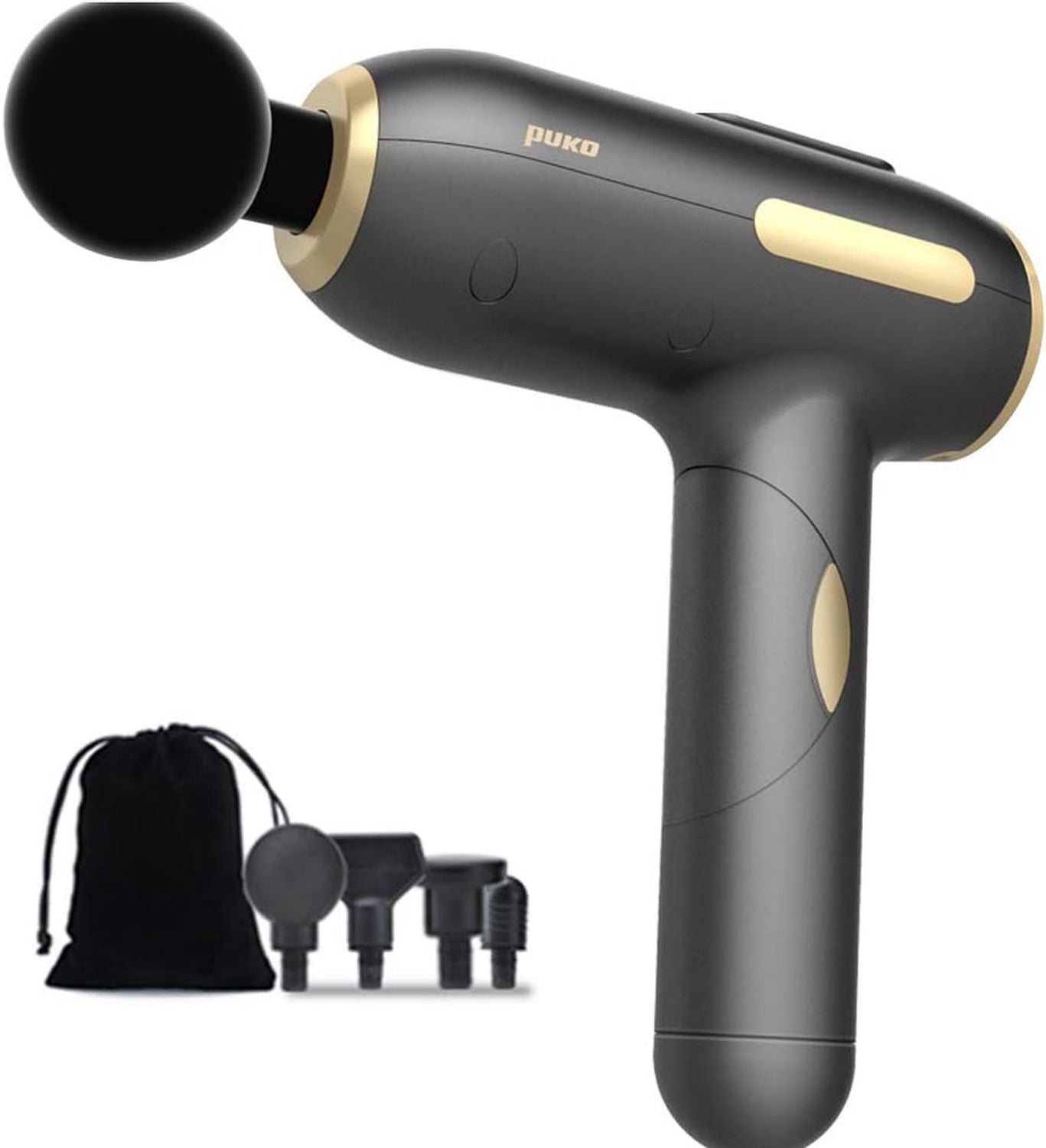 Pistolet de massage - réglable, 2000mAh, 6 Vitesses