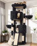 Arbre à chat - Pente Sisal Peluche, gris