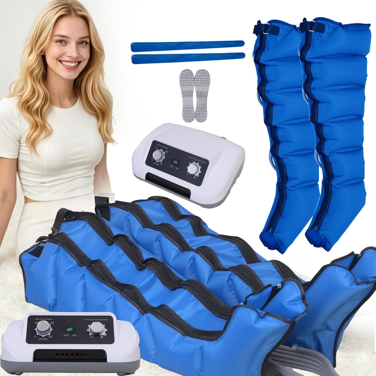 Appareil de massage: avec caméra, usage à domicile, usage professionnel, 10 cm, bleu