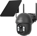 Q1 Caméra de Surveillance Solaire Extérieure sans FLI (Gris 1pcs) – avec caméra, connexion Wi-Fi, 4MP, ARCCTV Q1