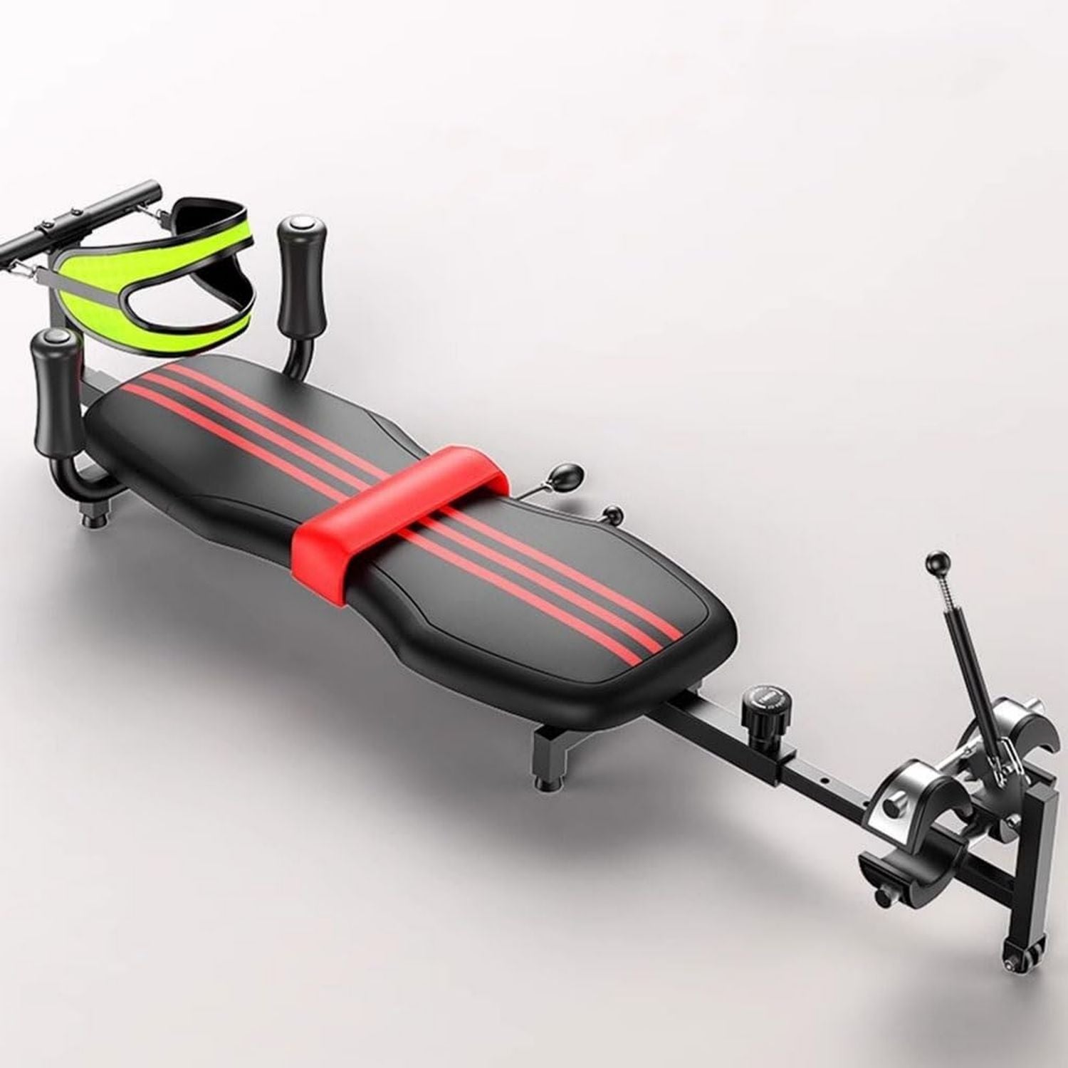 Banc de dos extensible avec traction cervicale – vert