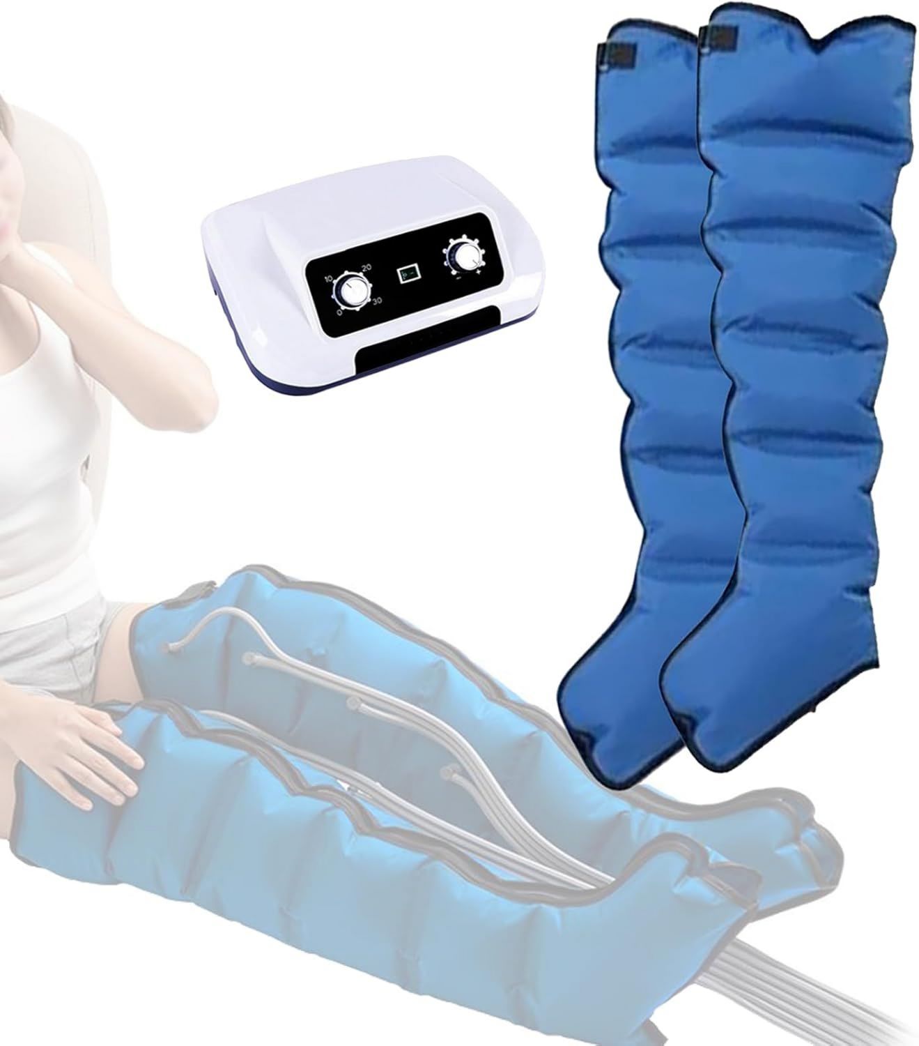 Bottes de pressothérapie: massage par compression d'air