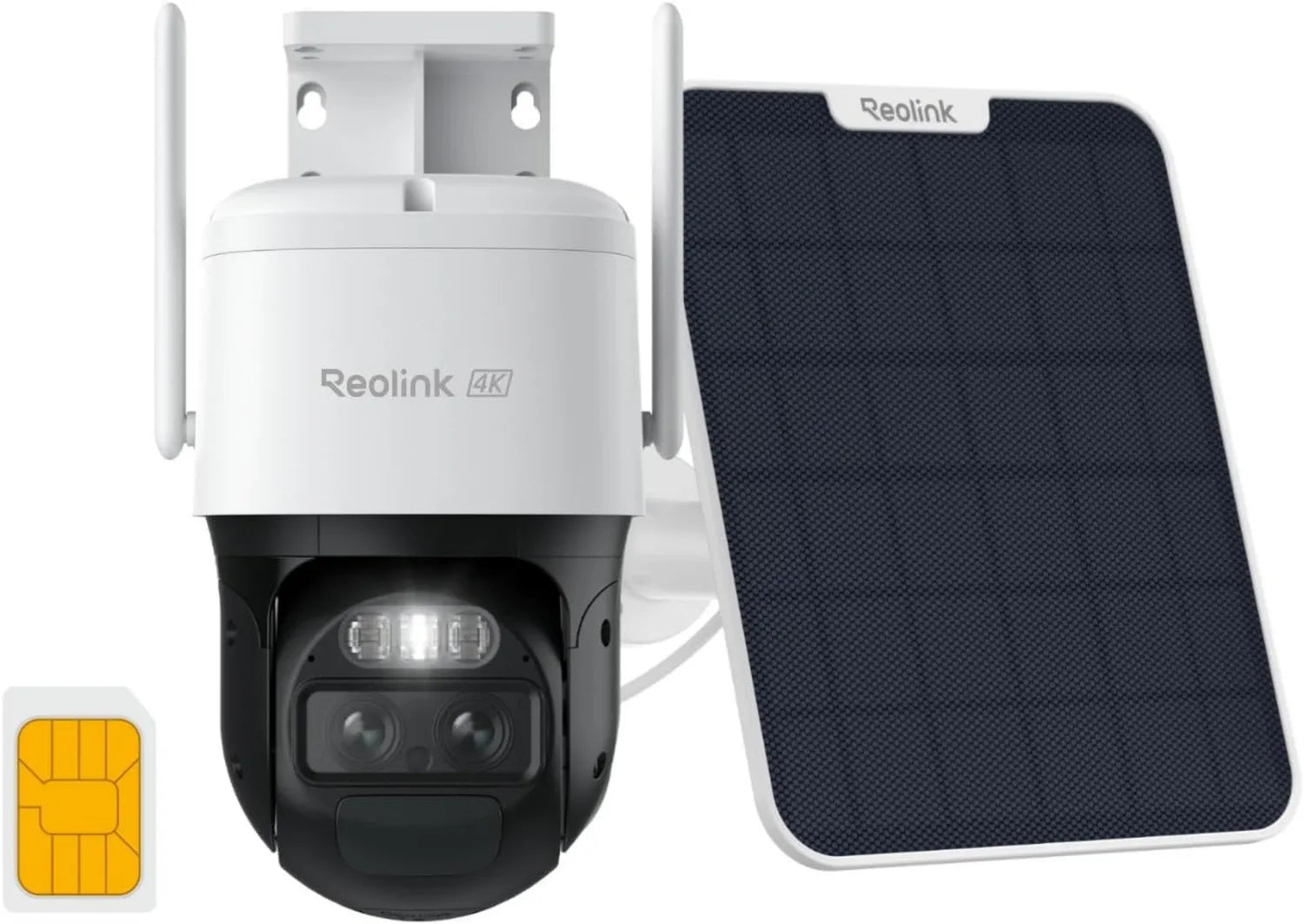 Reolink 4K PTZ 4G Solaire Camera avec Carte SIM