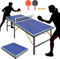 Table de ping-pong: pliable, 152 x 66 x 66 cm