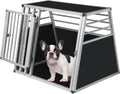 Chenil pour chien – en aluminium, 80 × 65 × 65cm