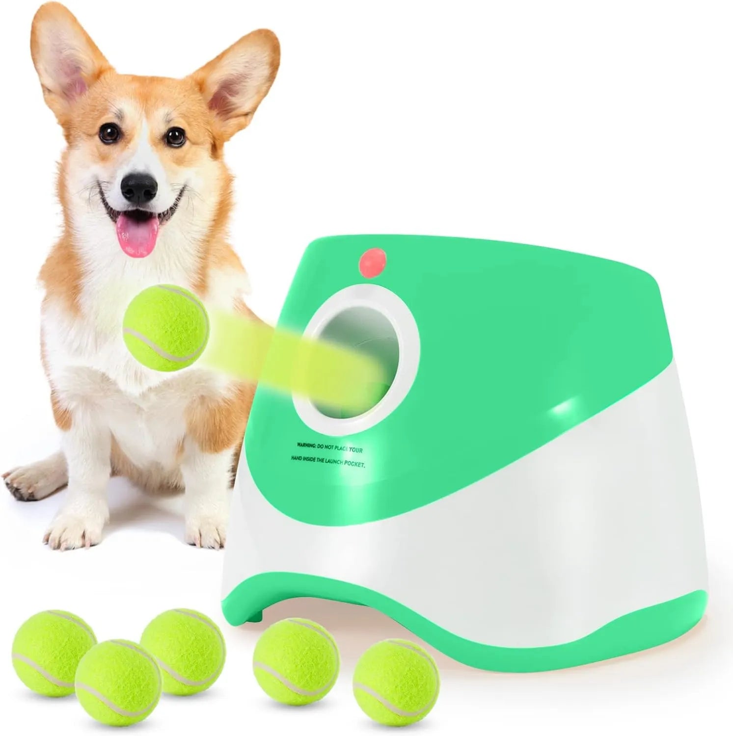 Lanceur Automatique de Balle pour Chien – rechargeable