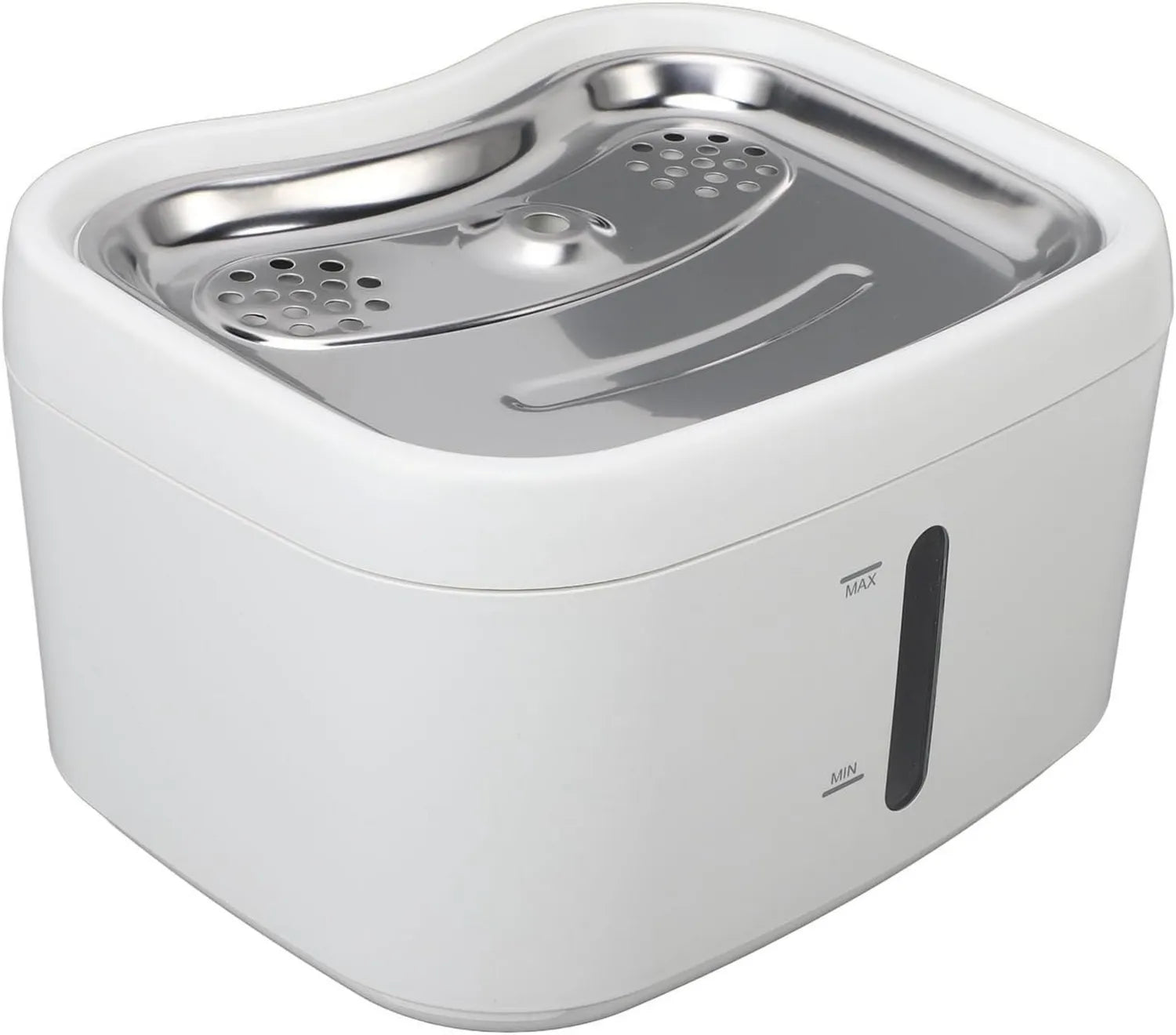 Fontaine à eau pour animaux - en acier inoxydable, 5 L