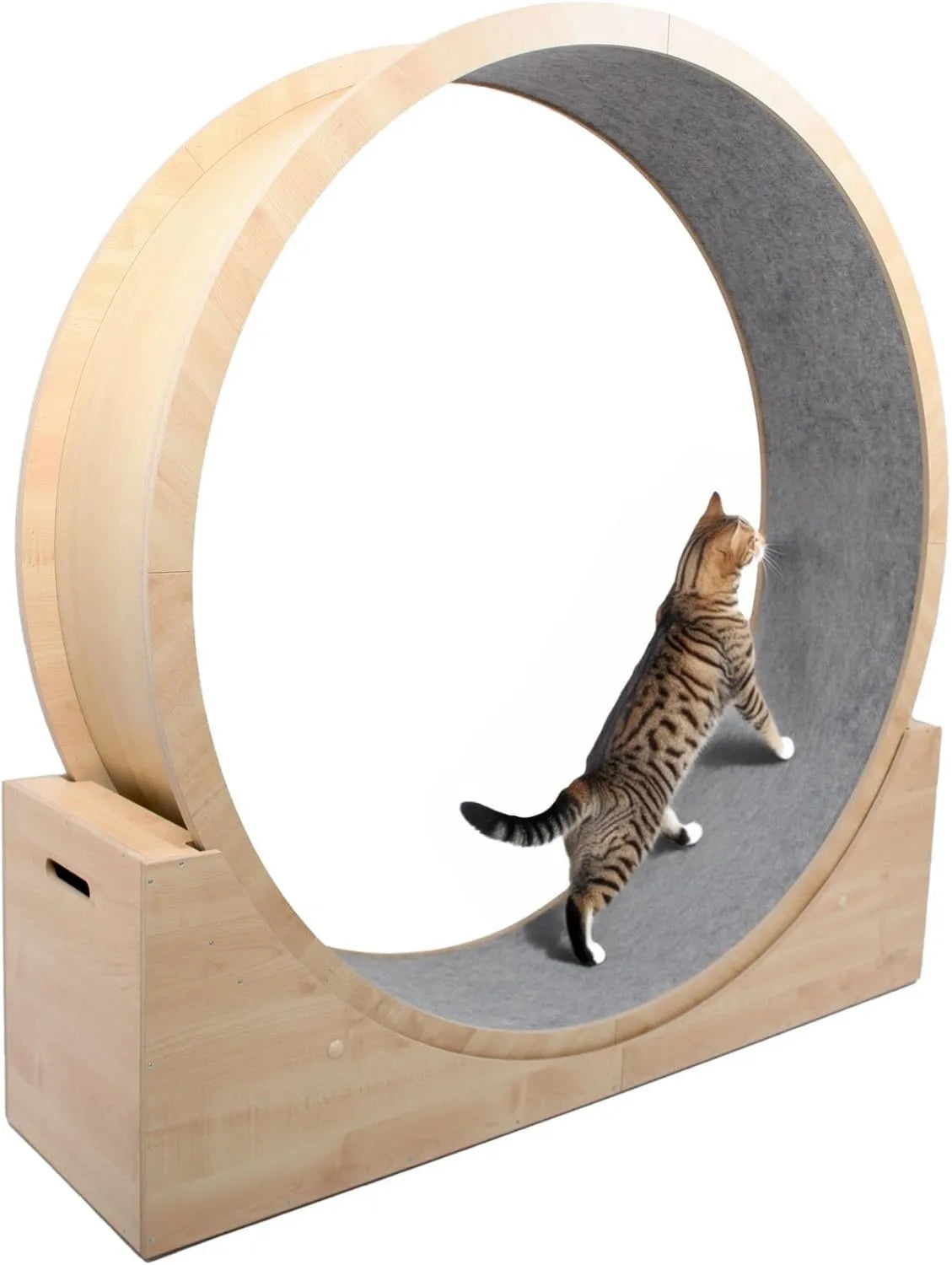 Elmato Simba Roulette pour chat L & XXL environ 120 – gris