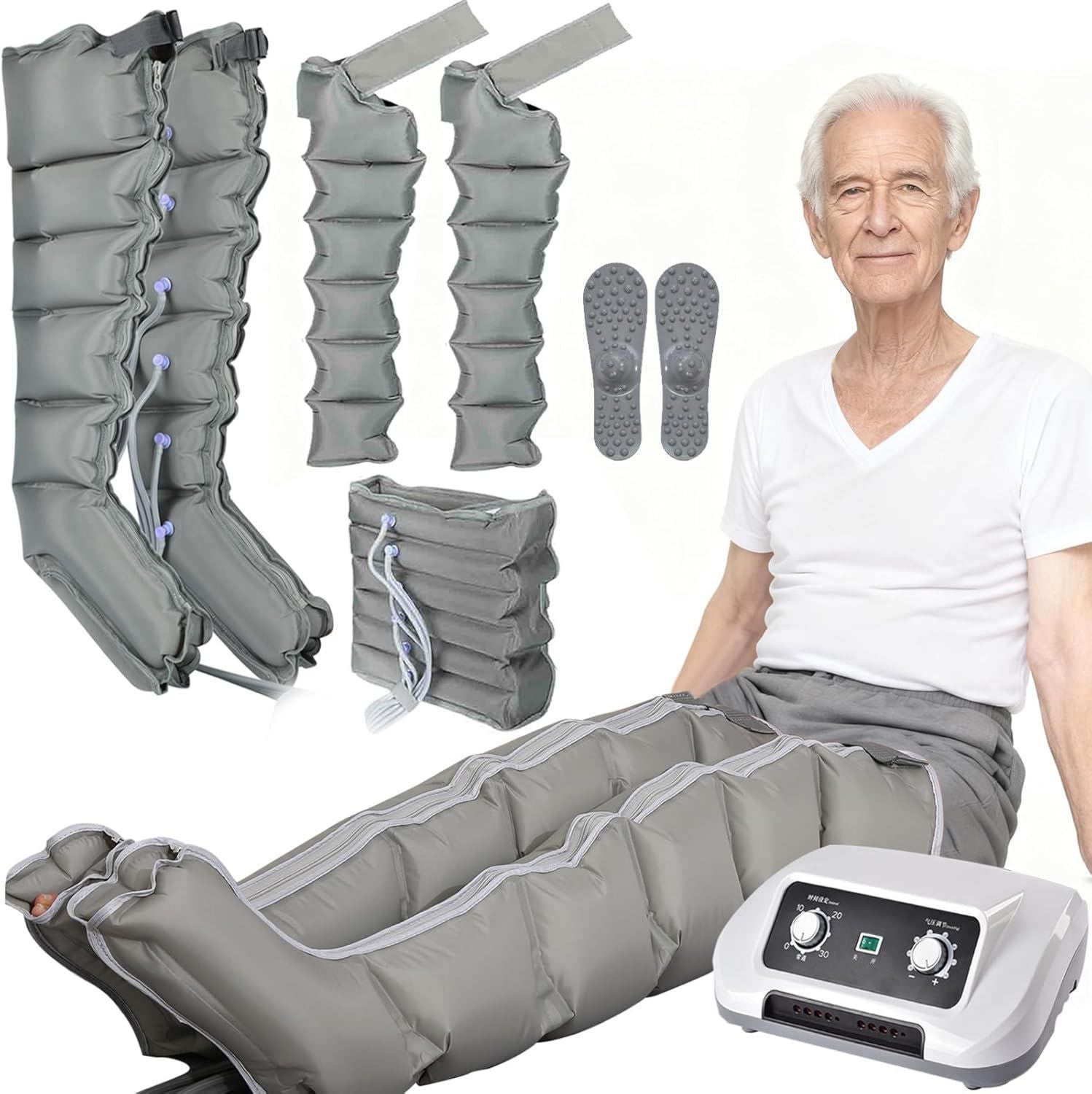 Bottes de pressothérapie – massage par compression d'air