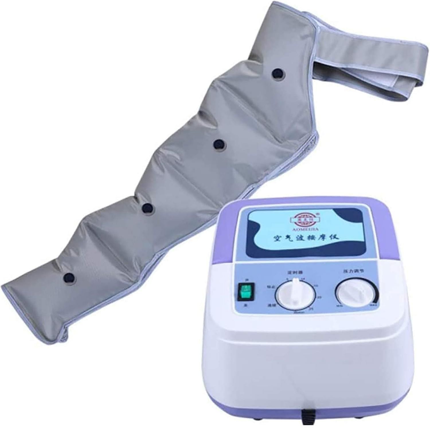 Appareil de massage - massage par compression d'air, pour pieds et jambes