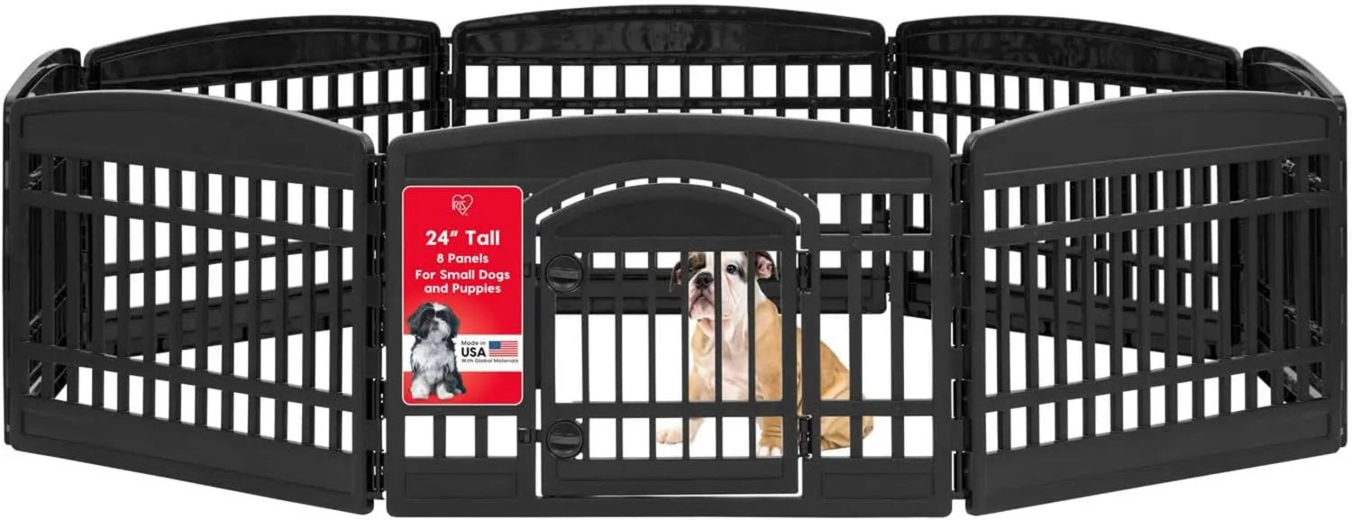 Chatière automatique: Parc pour Chien Intérieur, noir