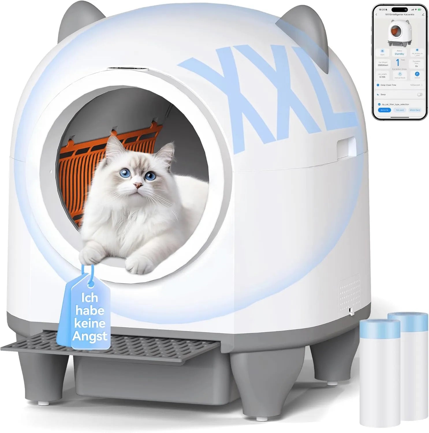 Couchage pour animaux – autonettoyante, 90L