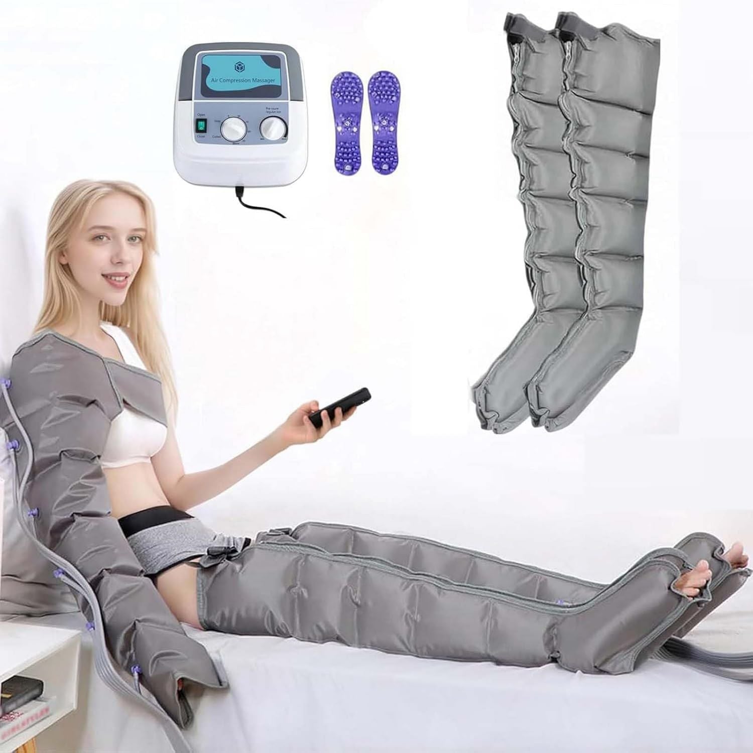 Bottes de pressothérapie – massage par compression d'air