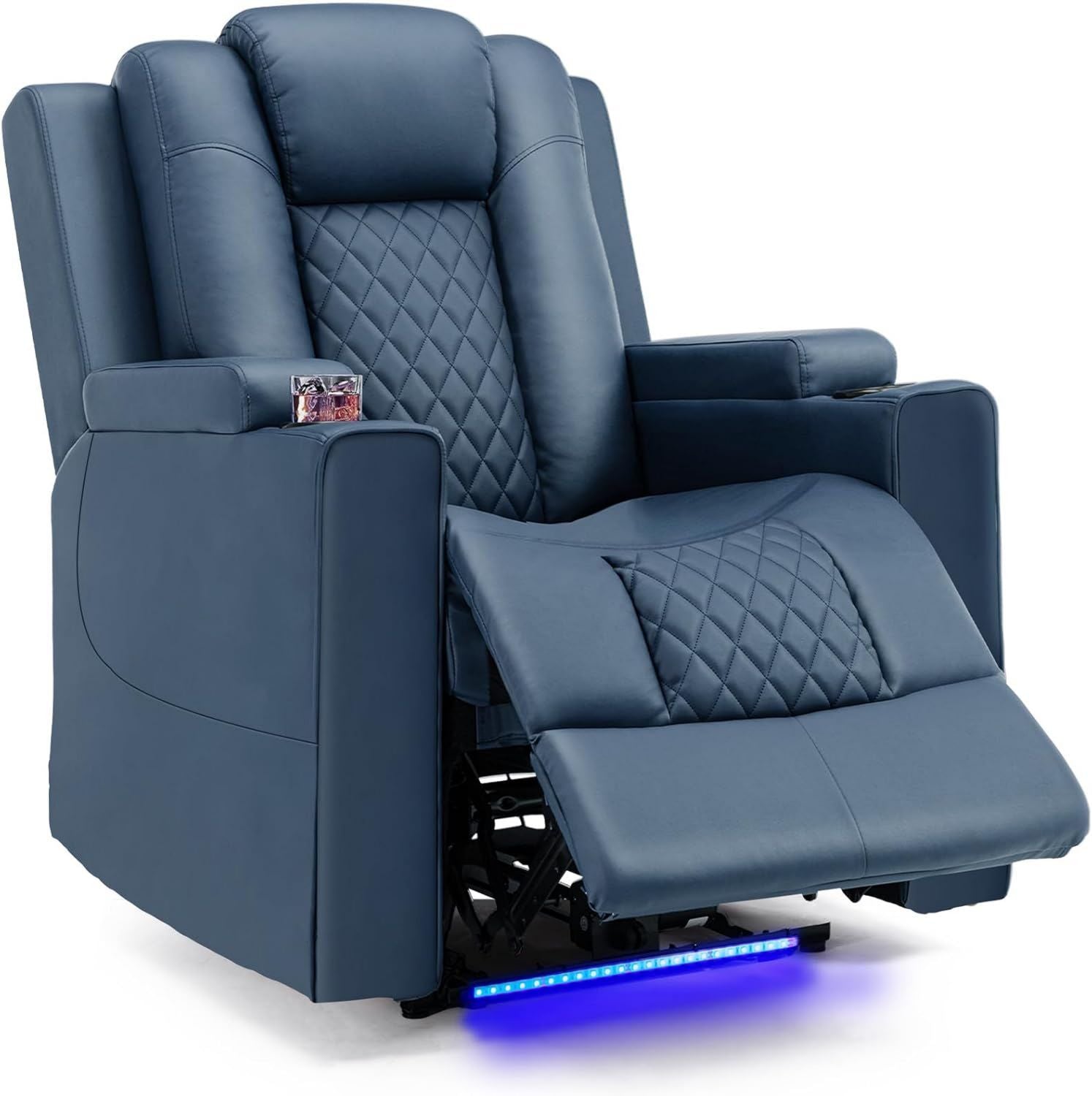 Fauteuil de massage: affichage LED, bleu, COMHOMA