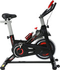 Vélo d'appartement - réglable, affichage LED, usage professionnel, 8 kg