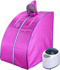 Sauna vapeur portable – pliable, violet