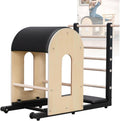 Échelle de pilates en bois pour entraînement à domicile – structure en bois, usage à domicile, vert
