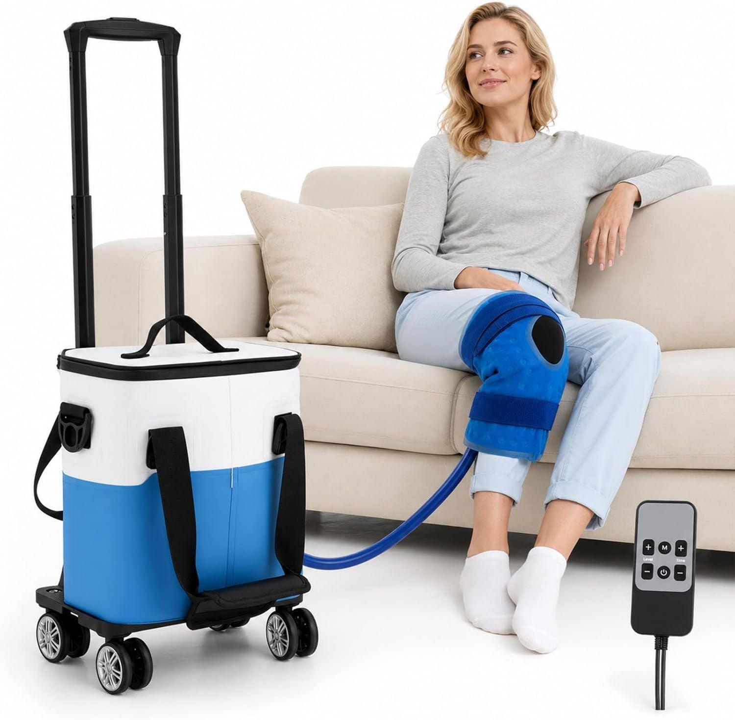 Machine de thérapie par le froid – réglable, 19 l, 5 niveau x, 2 modes