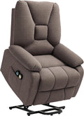 HOMCOM Fauteuil de massage: avec chauffage, marron