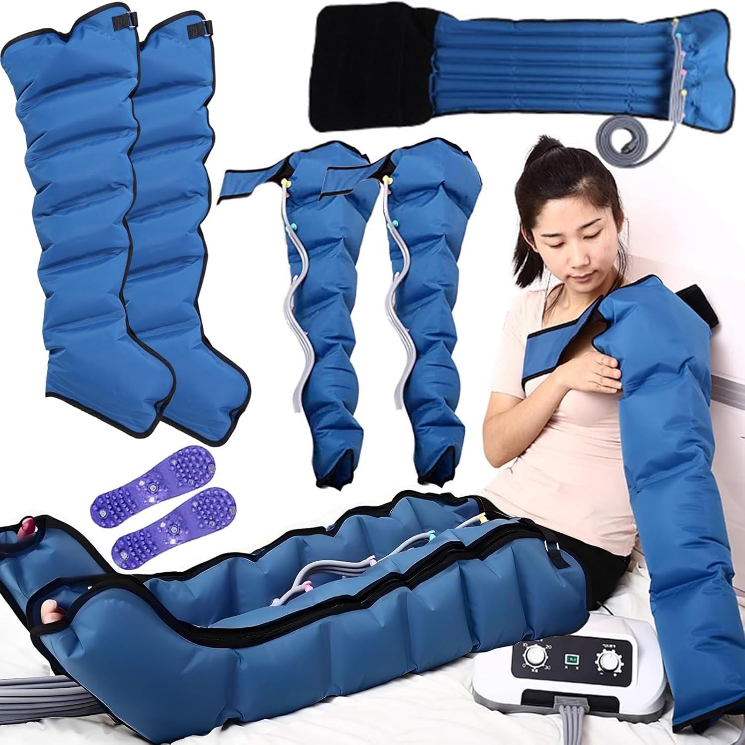 Bottes de pressothérapie – massage par compression d'air
