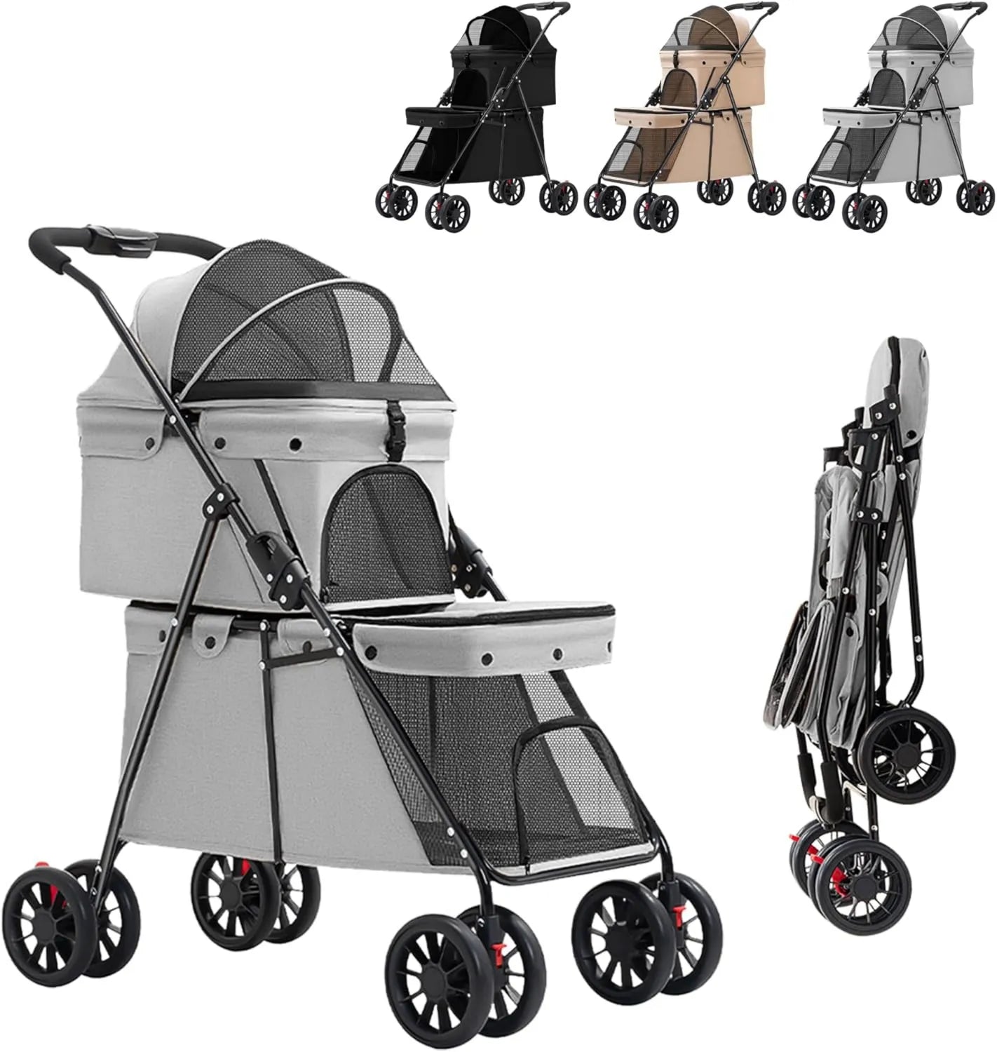 Chatière automatique – pliable, 15 kg, gris