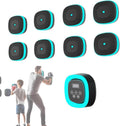 Machine de boxe musicale – montage mural, réglable, avec télécommande, connexion Bluetooth, 10 modes