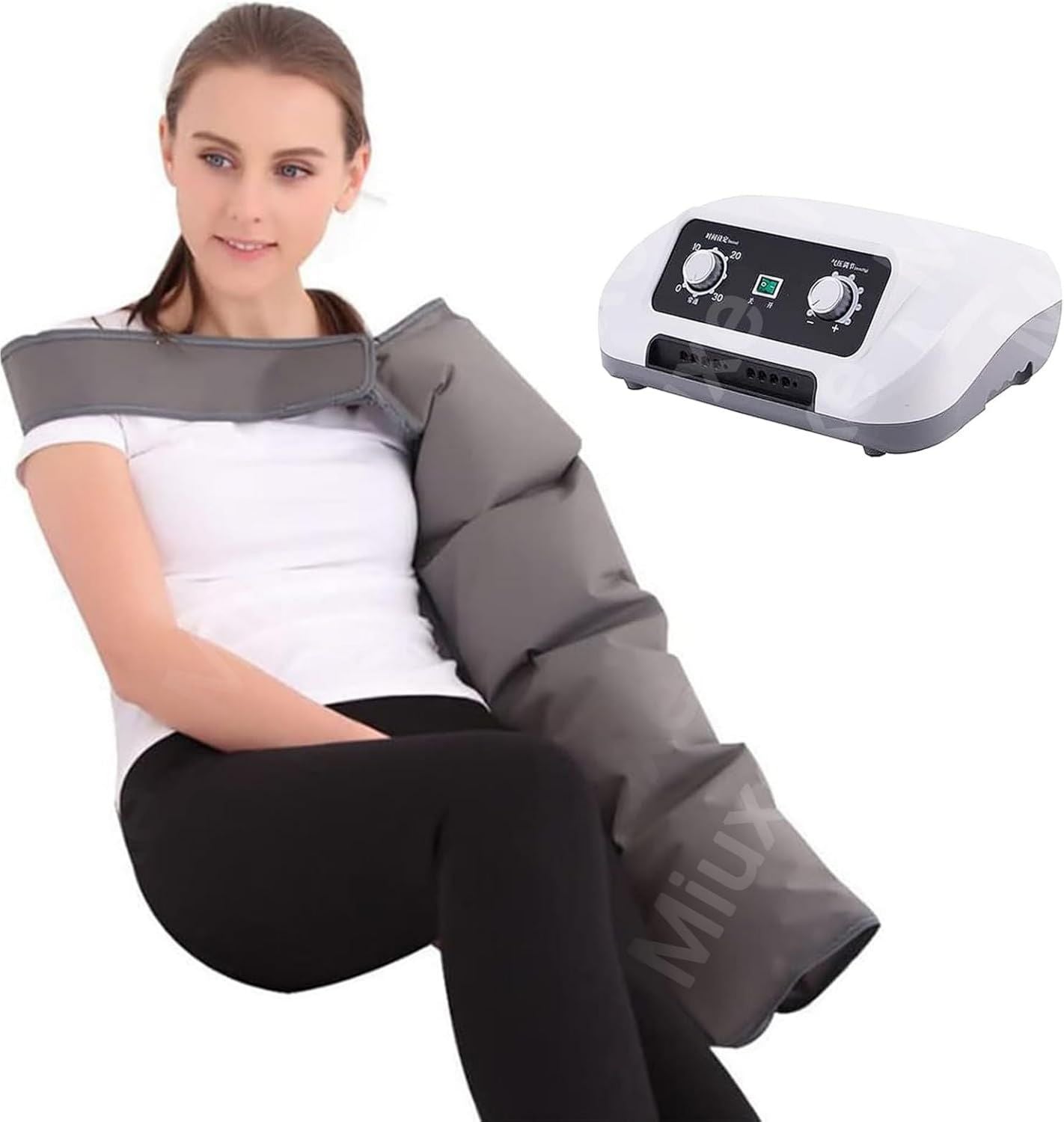 Bottes de pressothérapie - massage par compression d'air, 6 chambres
